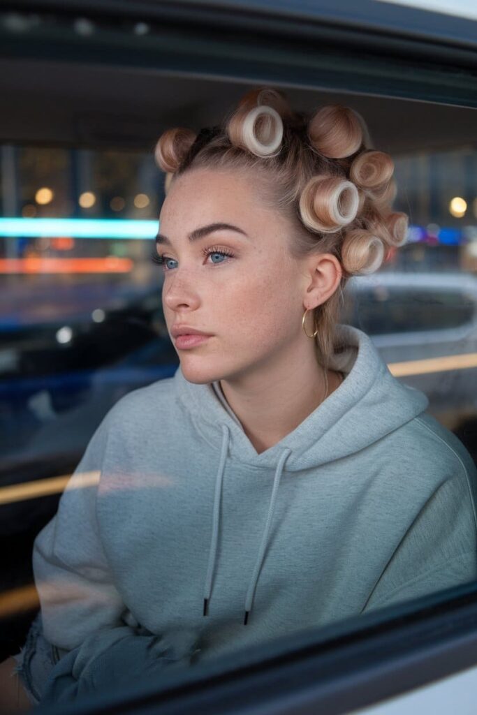 Pinned-Back Curls
