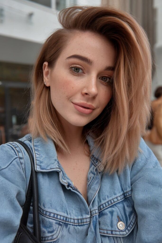 Graduated Stacked Bob Hairstyles for Fine Hair. 