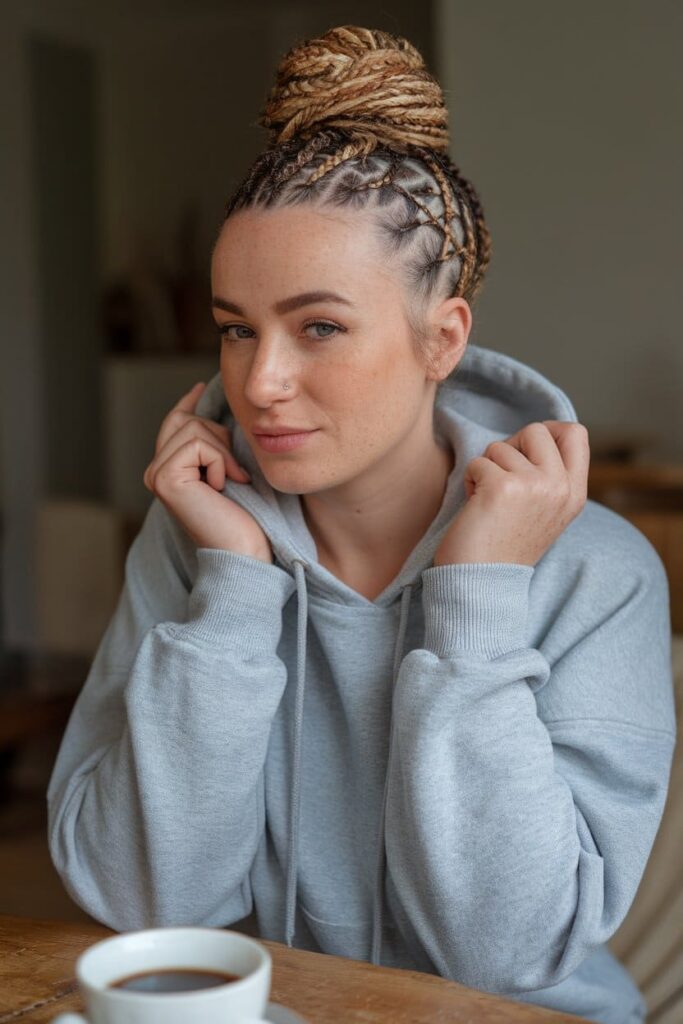 Messy-Bun-with-Braids