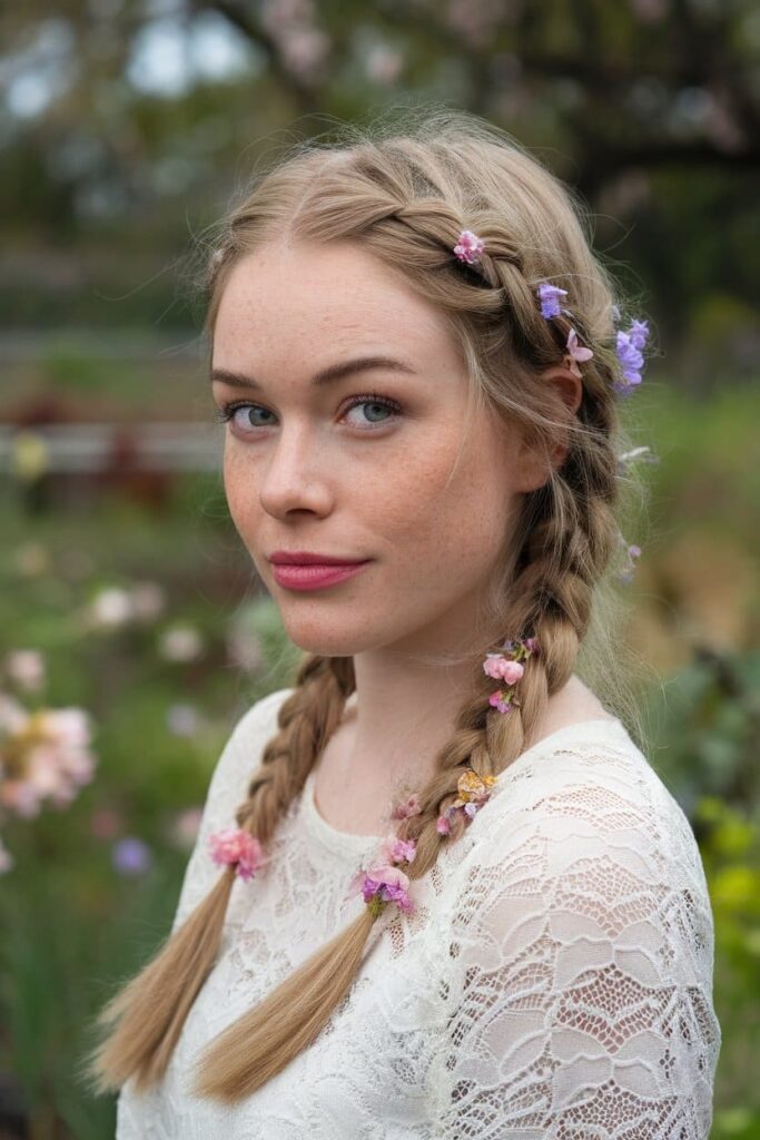 Side-Braids-with-Flowers