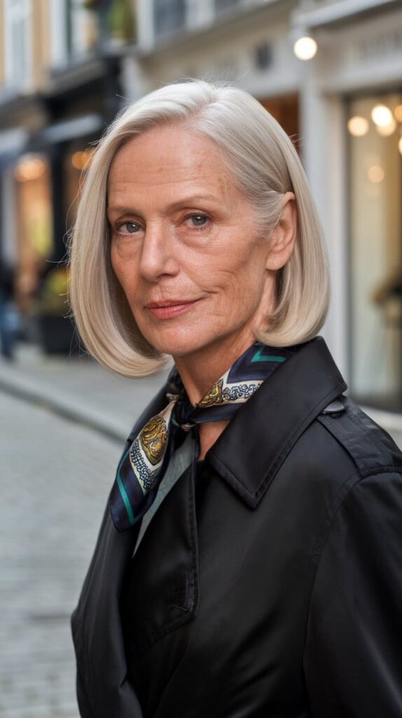 Sleek-Chin-Length-Bob