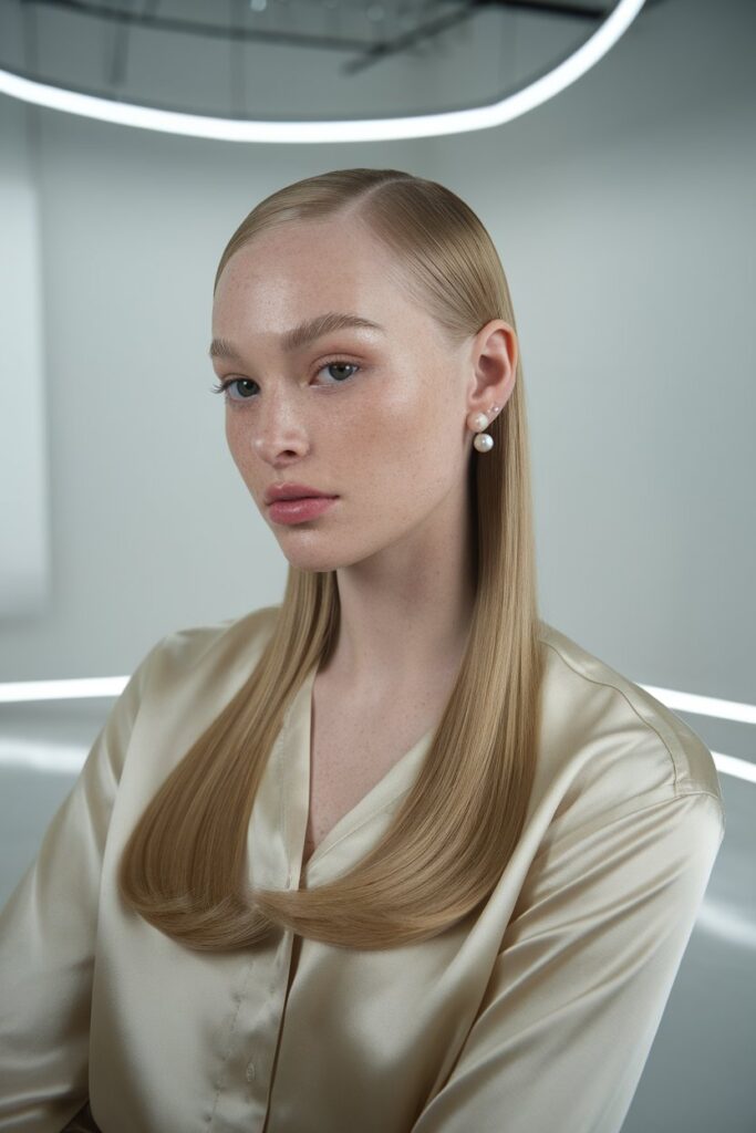 Sleek Straight Hair