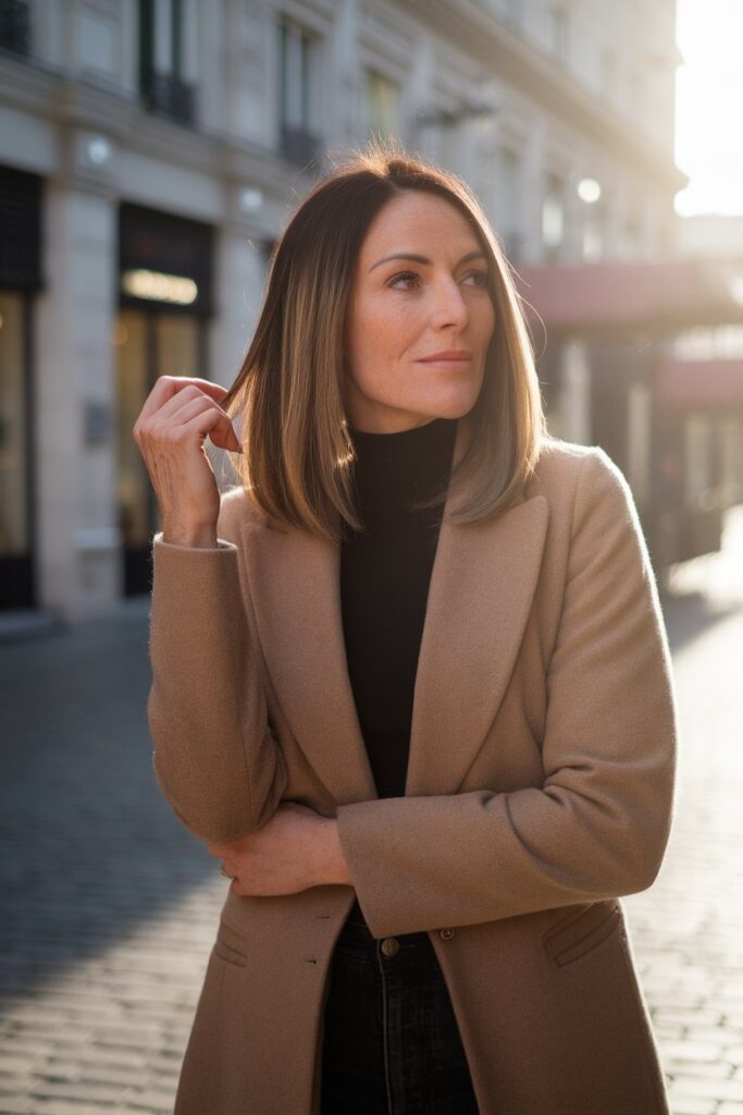 Straight-Mid-Length-Hair-with-Highlights