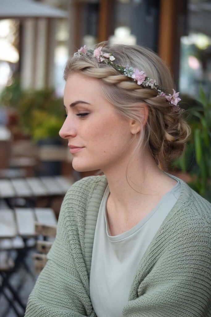 Updo-with-Floral-Crown